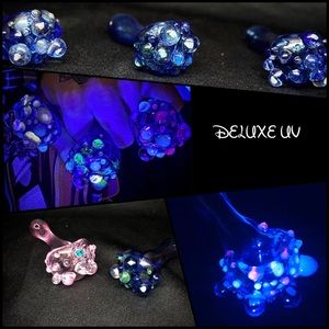 UV and Opal glass pieces.